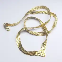 Gold necklace