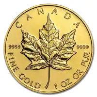 Canadian Gold Maple Leaf coin