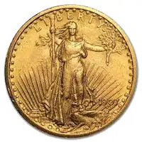 Saint-Gaudens Double Eagle gold coin