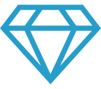 Diamond clarity illustration