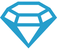 Diamond cut illustration
