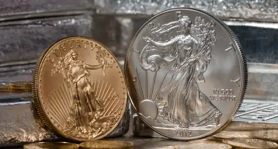 gold silver and platinum jewelry